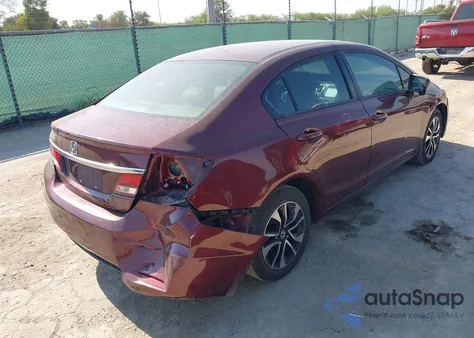 2014 Honda Civic Ex из США, поврежденный, VIN 19XFB2F8XEE084405